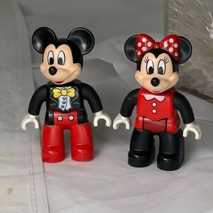 Micky Minnie Lego Duplo figures
